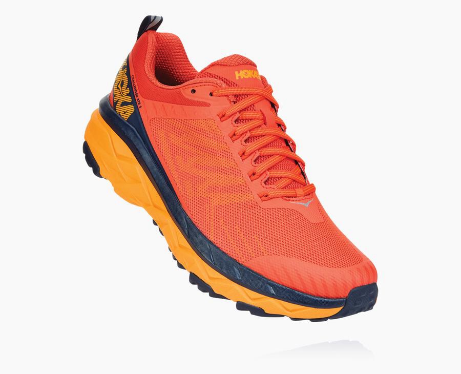 Hoka One One Trailove Tenisky Panske Červené - Challenger ATR 5 - 69208-CUGH